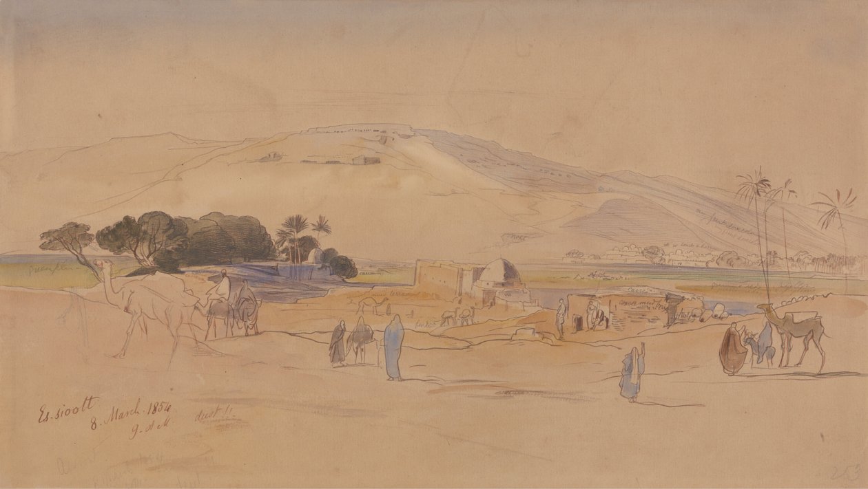 Vaha Köyü by Edward Lear