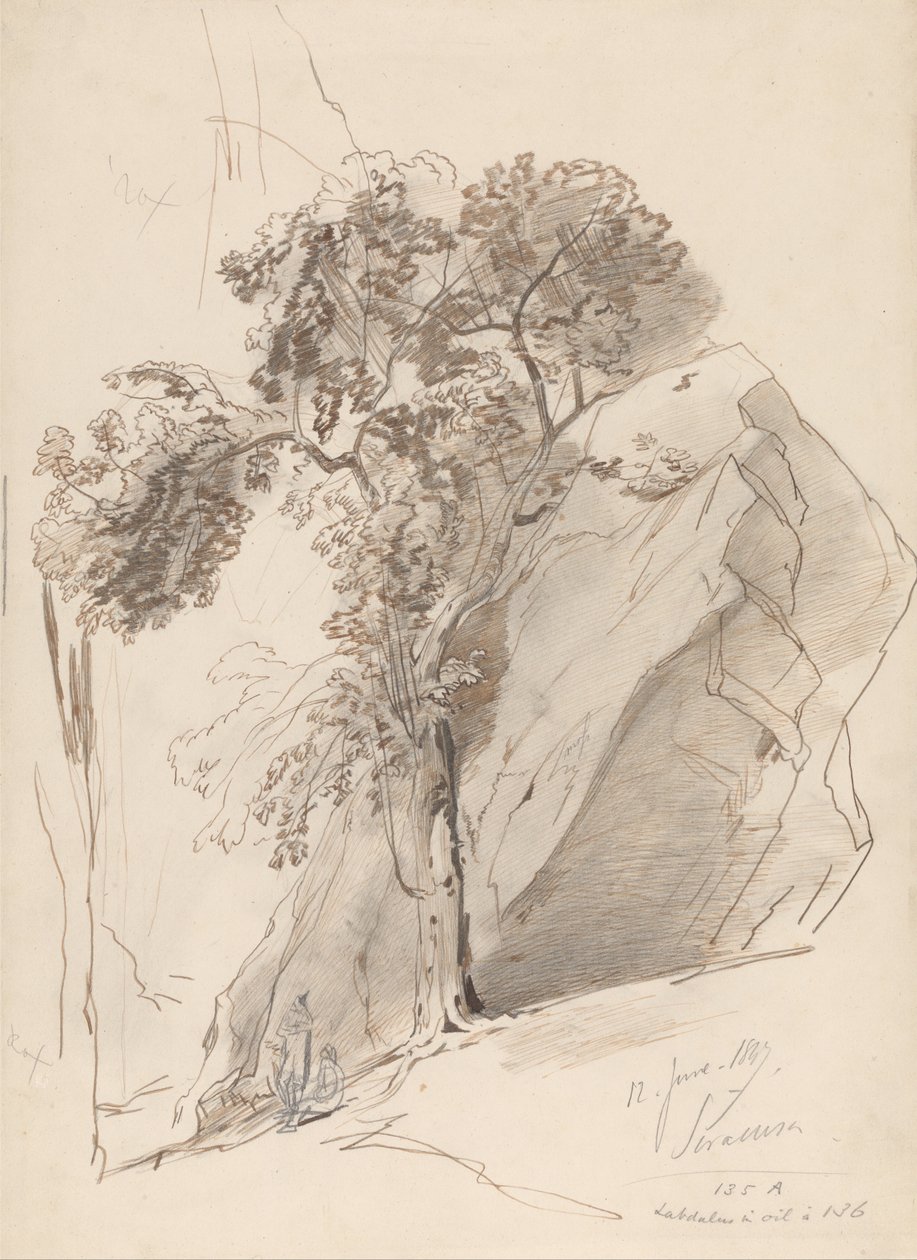 Siraküza, 12. Haziran 1847 by Edward Lear