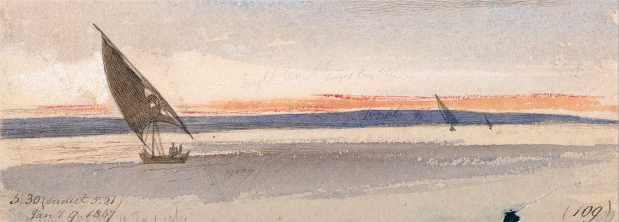 Gün batımı by Edward Lear