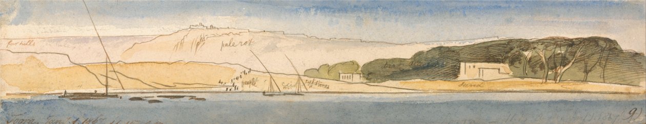Toara, 11-15, 1 Ocak 1867 (9) by Edward Lear