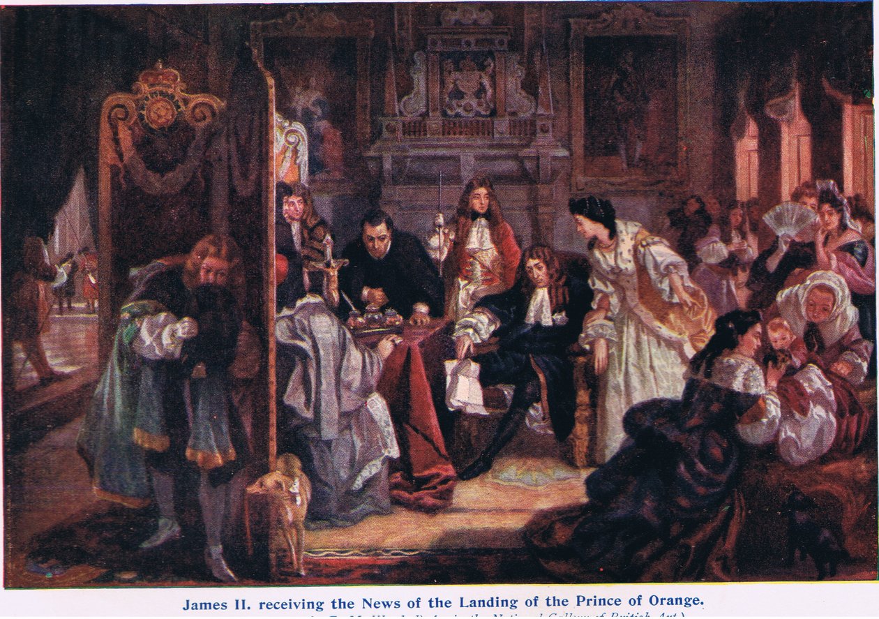 ಆರೆಂಜ್ಟರ್ಕ್ ರಾಜಕುಮಾರನ ಇಳಿಯುವಿಕೆಯ ಸುದ್ದಿ by Edward Matthew Ward