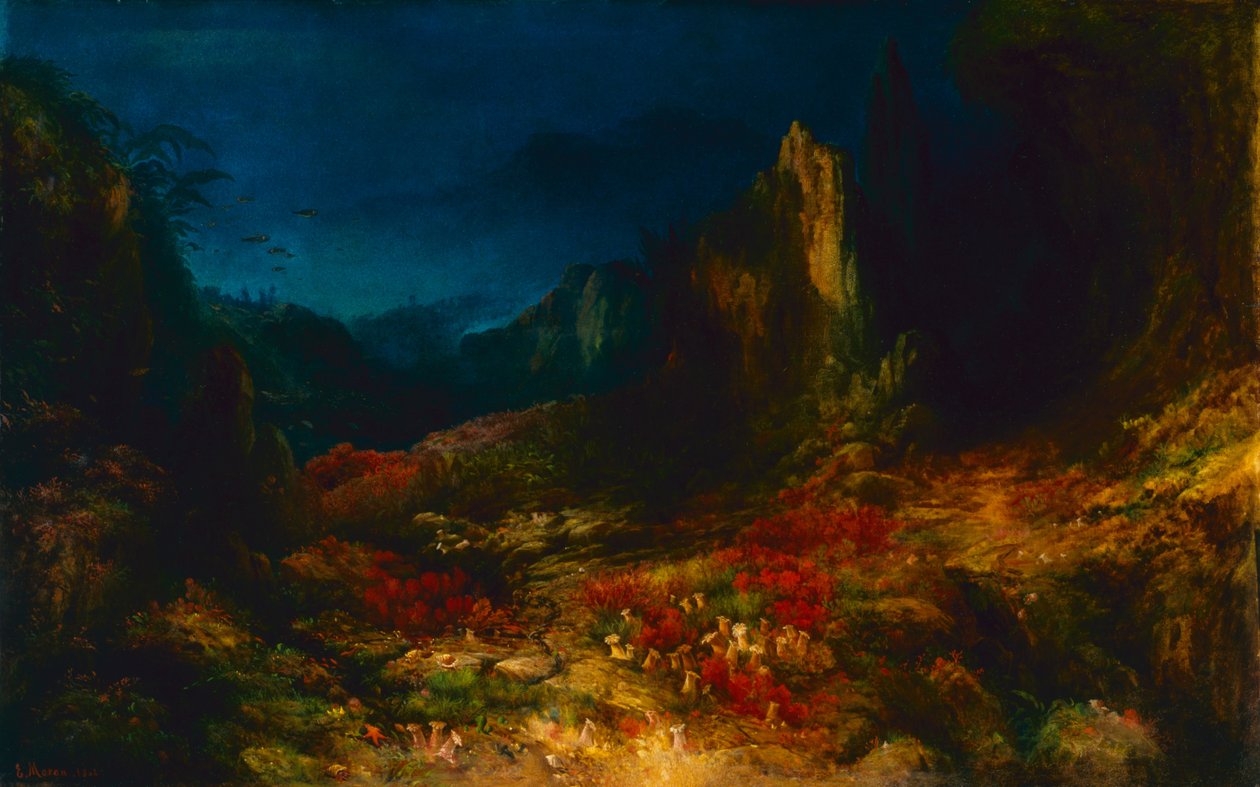Denizdeki Vadi by Edward Moran
