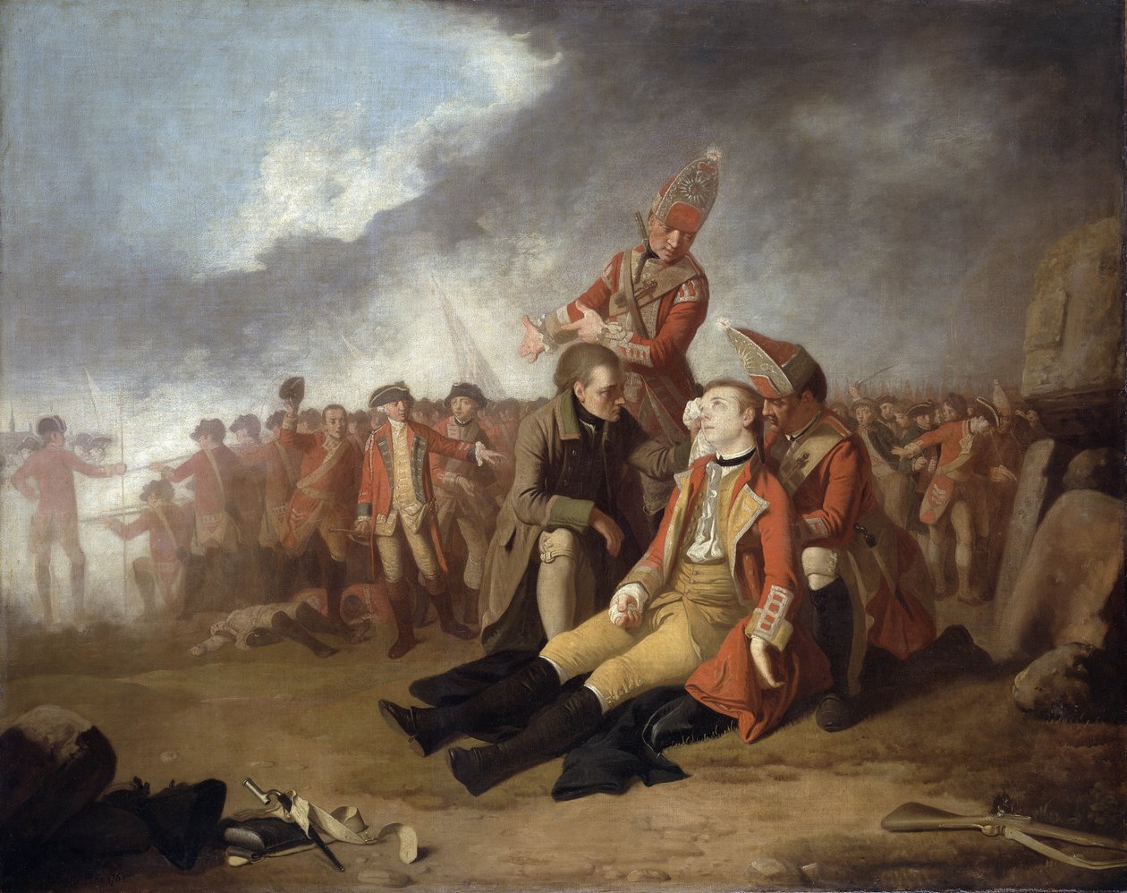 General Wolfe'un Ölümü, 1763 by Edward Penny