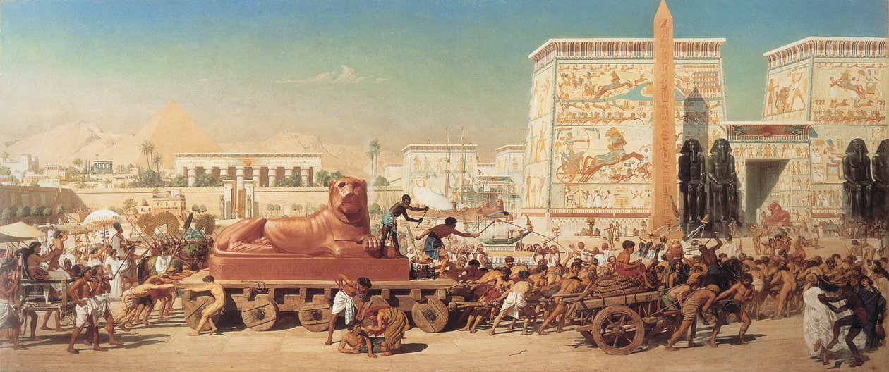 Israel in Egyptn by Edward John Poynter