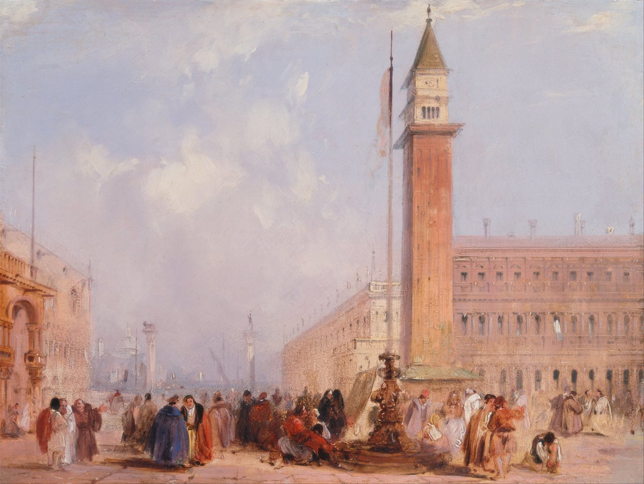 Piazzetta, Venedik by Edward Pritchett