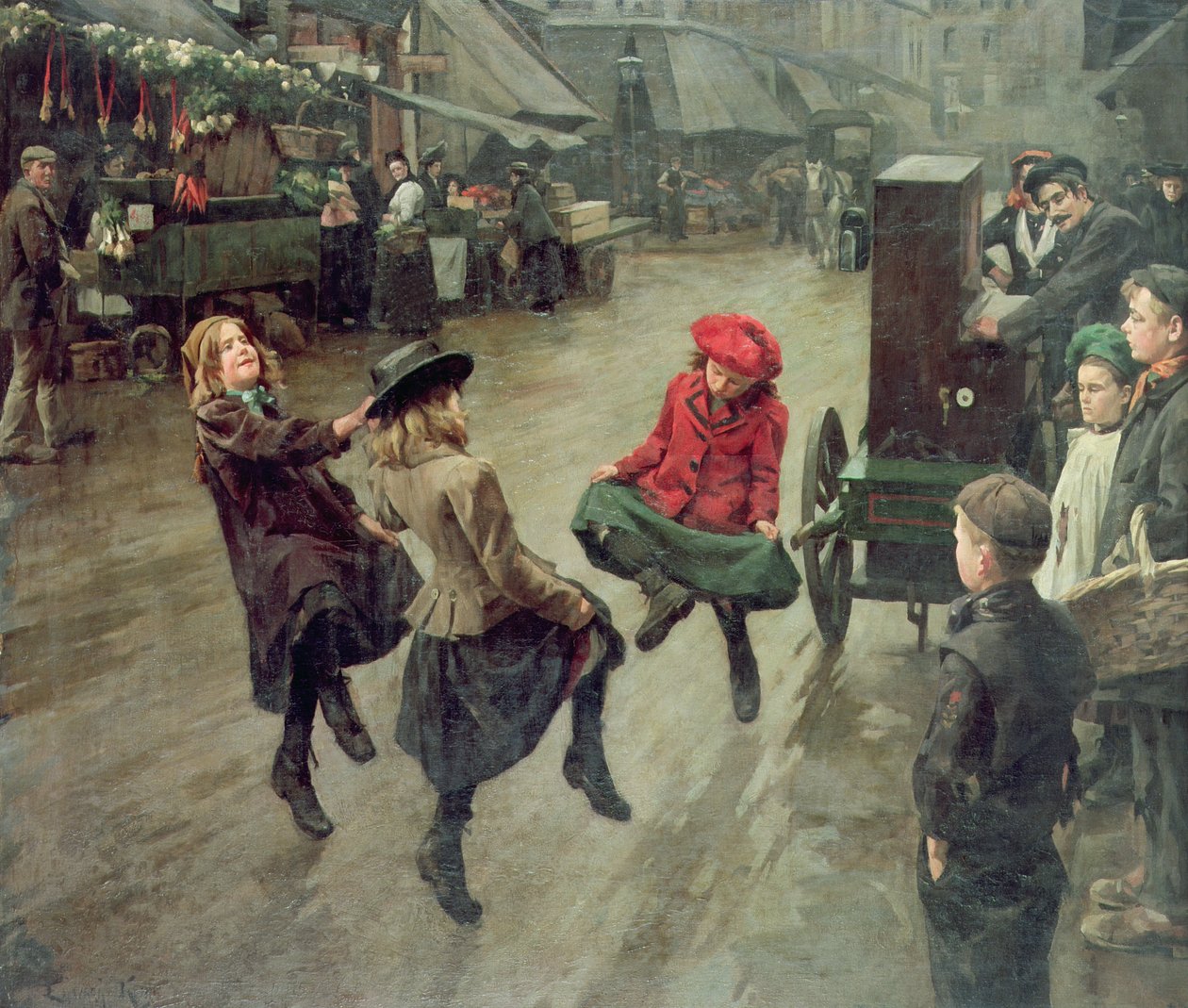 Londra Sokak Çocukları, 1904 by Edward R. King