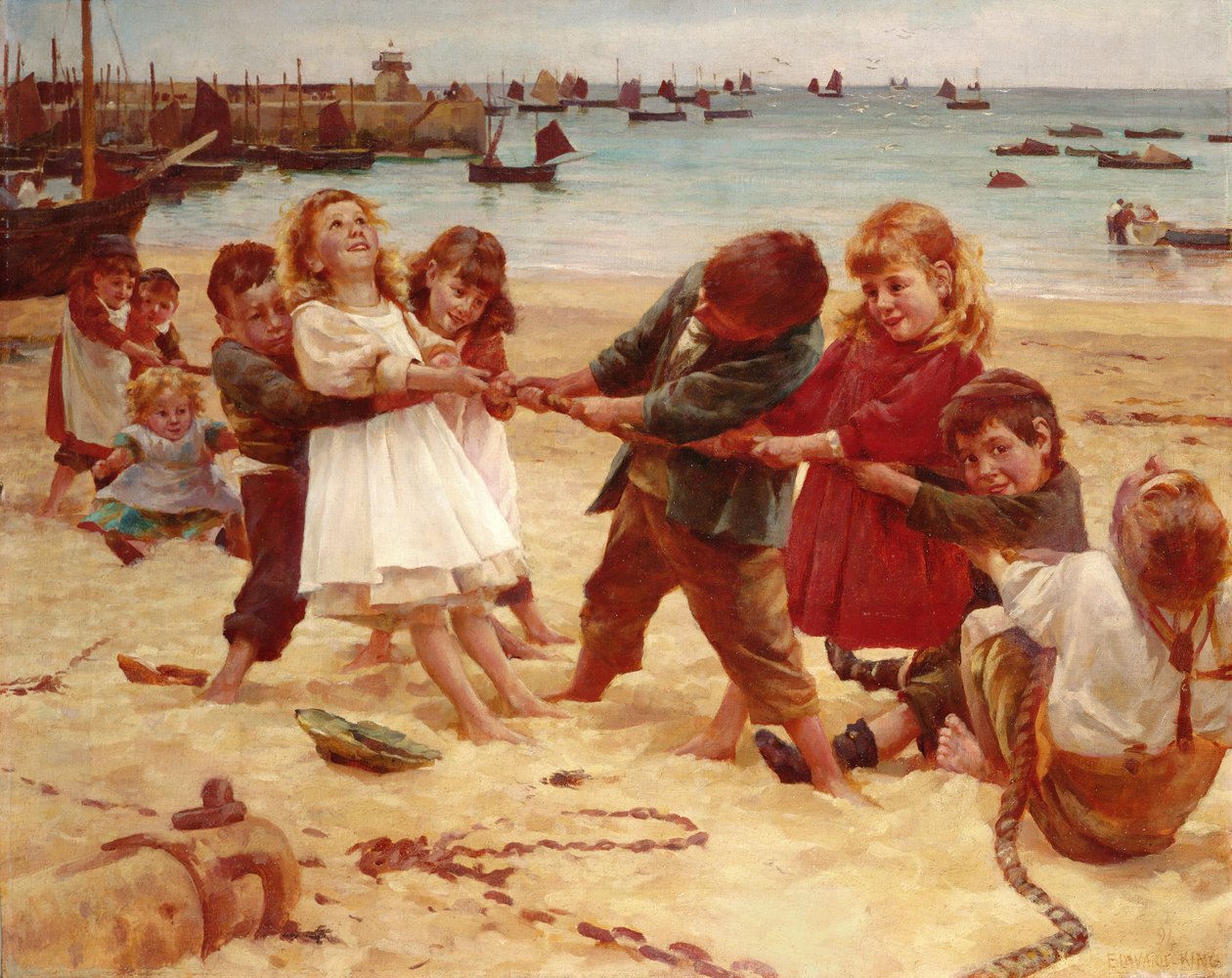 Halat Çekmecesi, 1891 by Edward R. King