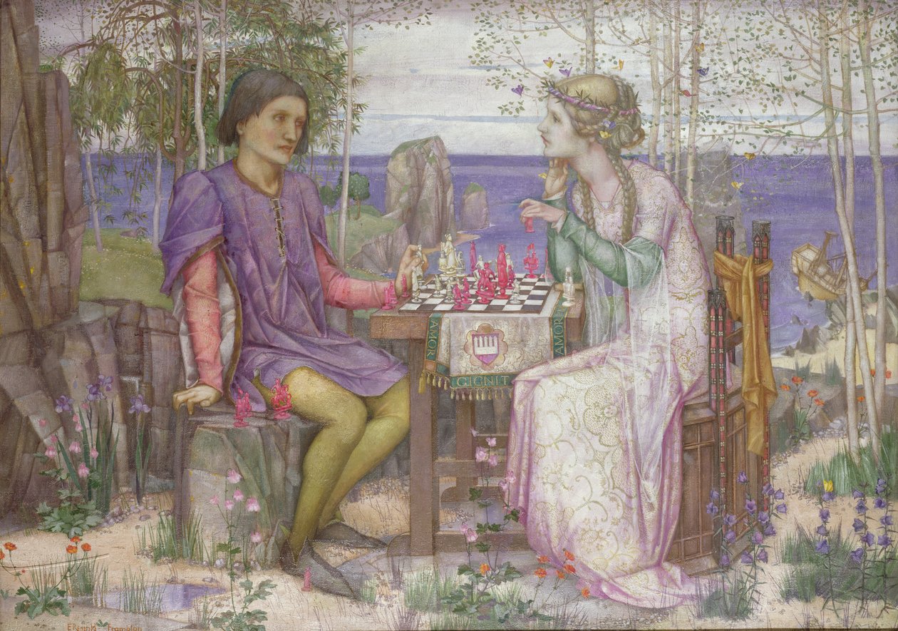 Satranç Oyunu by Edward Reginald Frampton