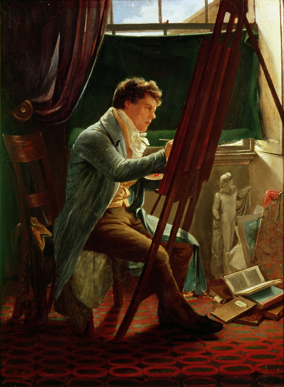Edward Kuş (1772-1819) by Edward Villiers Rippingille