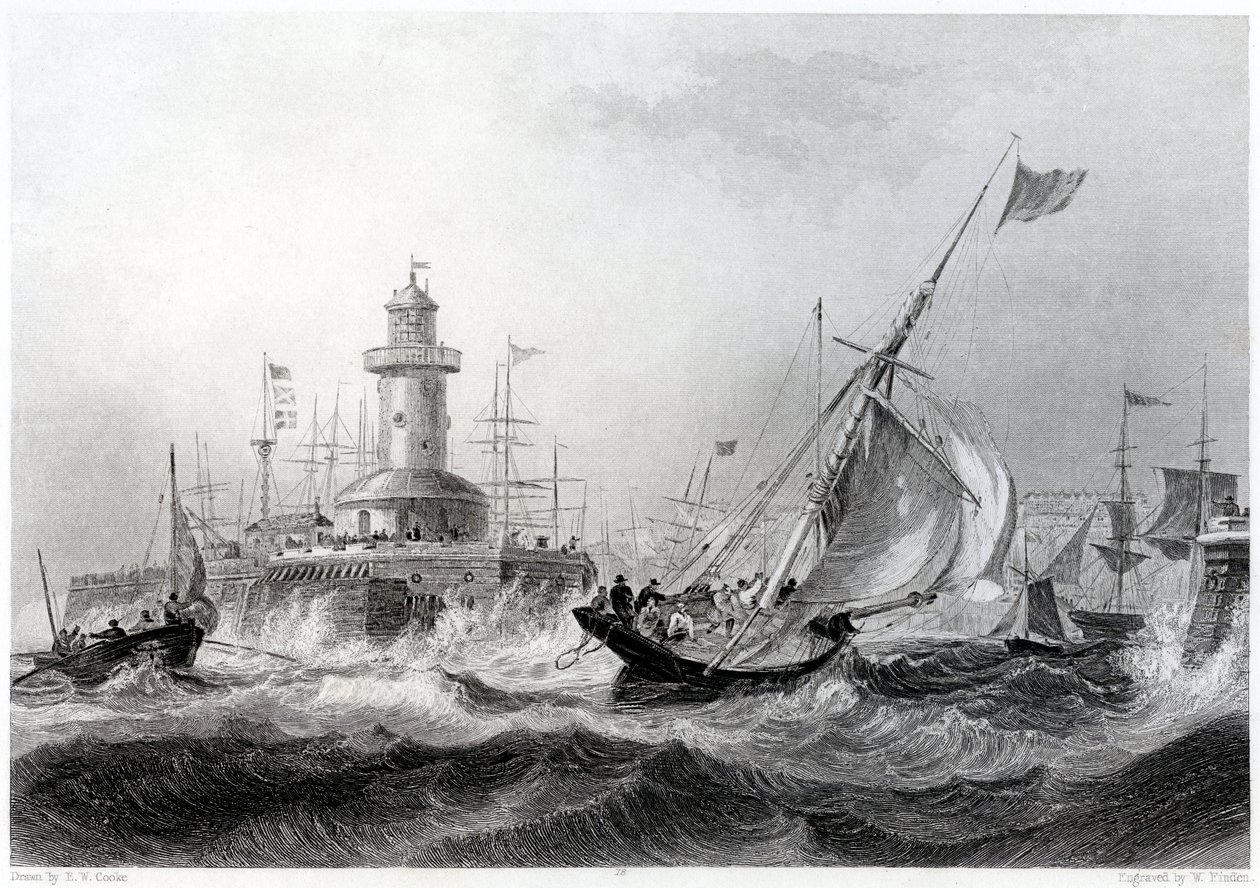 Ramsgate, 1840  by Edward William Cooke