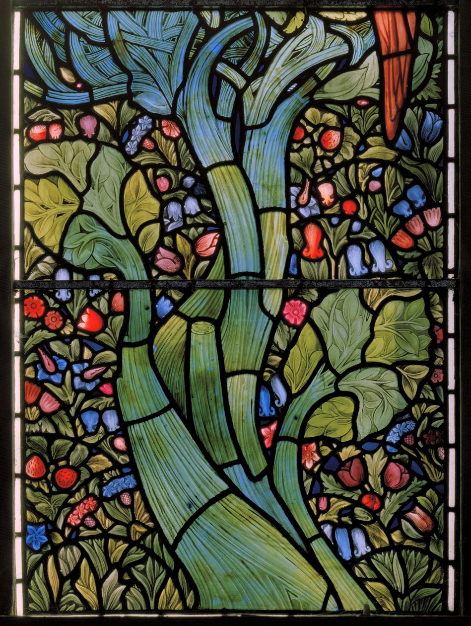 Kıvranan Ağaç, Doğu Penceresi, 1880 by Edward and Morris Burne Jones
