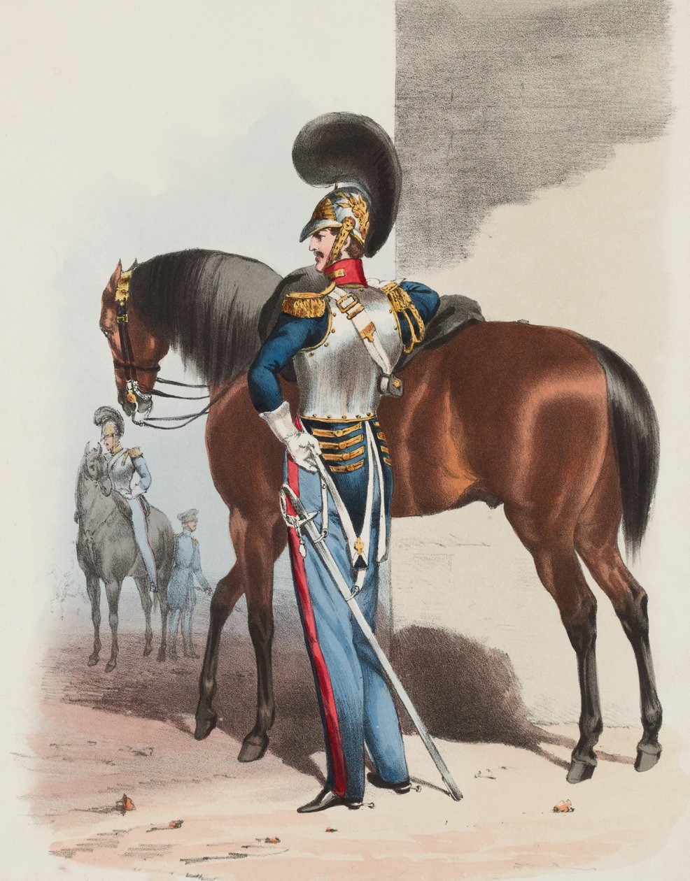 Kraliyet At Muhafızları, Memur by Edward (after) Hull
