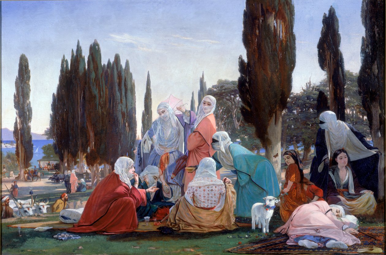 Üsküdar Hatırası, 1857 by Edward A. Armitage