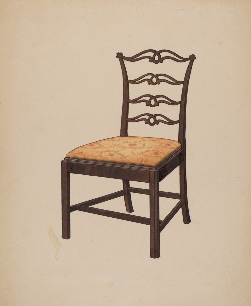 Chippendale Sandalye by Edward A. Darby