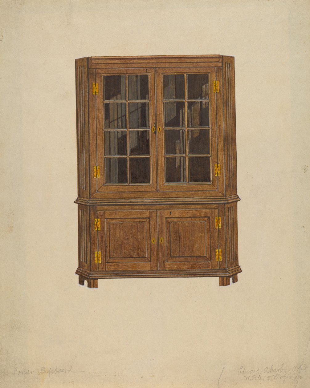 Köşe Dolap by Edward A. Darby
