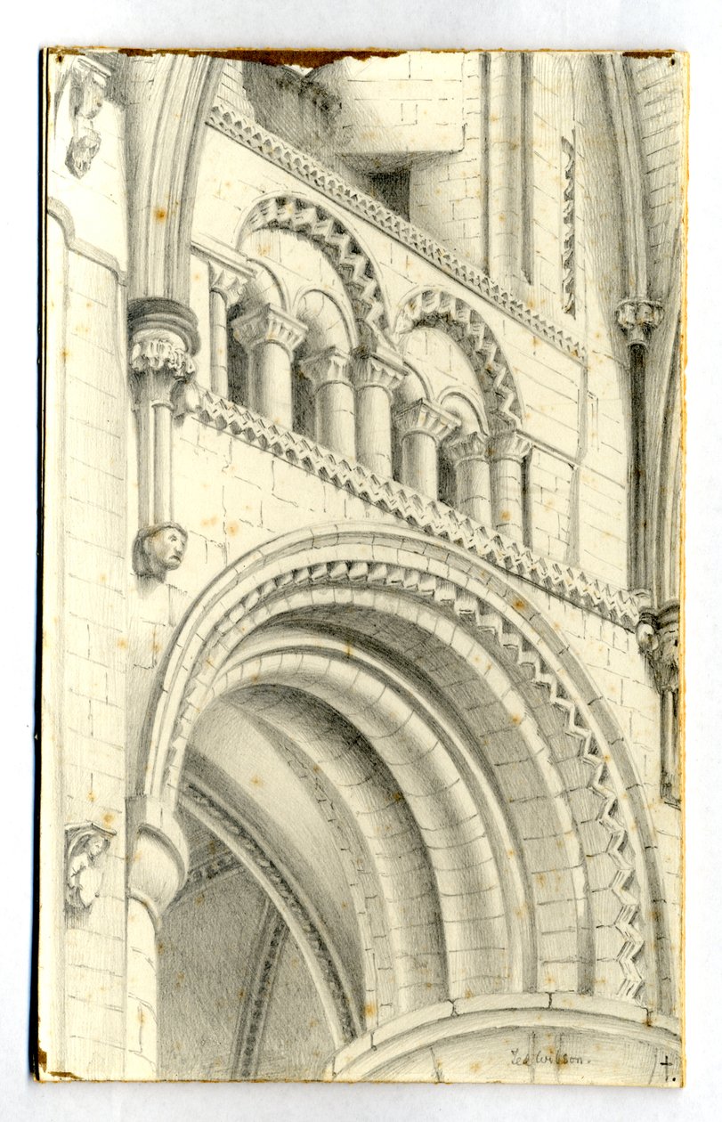 Gloucester Katedrali, 1900 by Edward Adrian Wilson