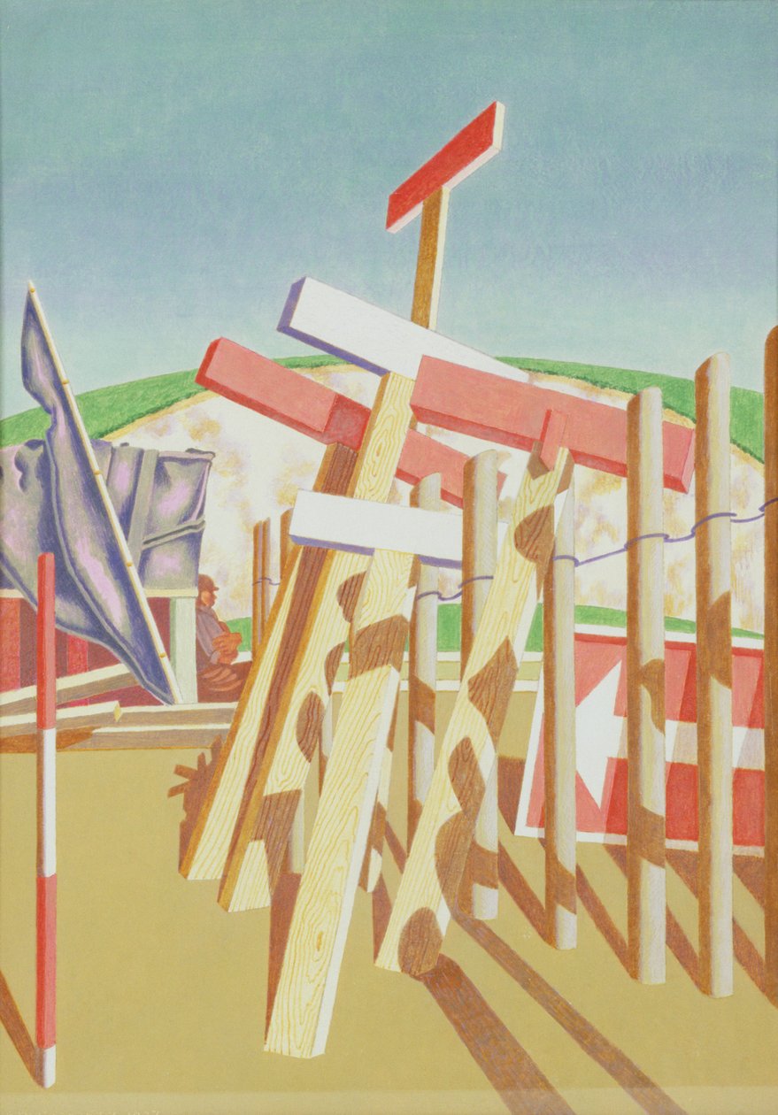 Bir Sussex By-Pass by Edward Alexander Wadsworth