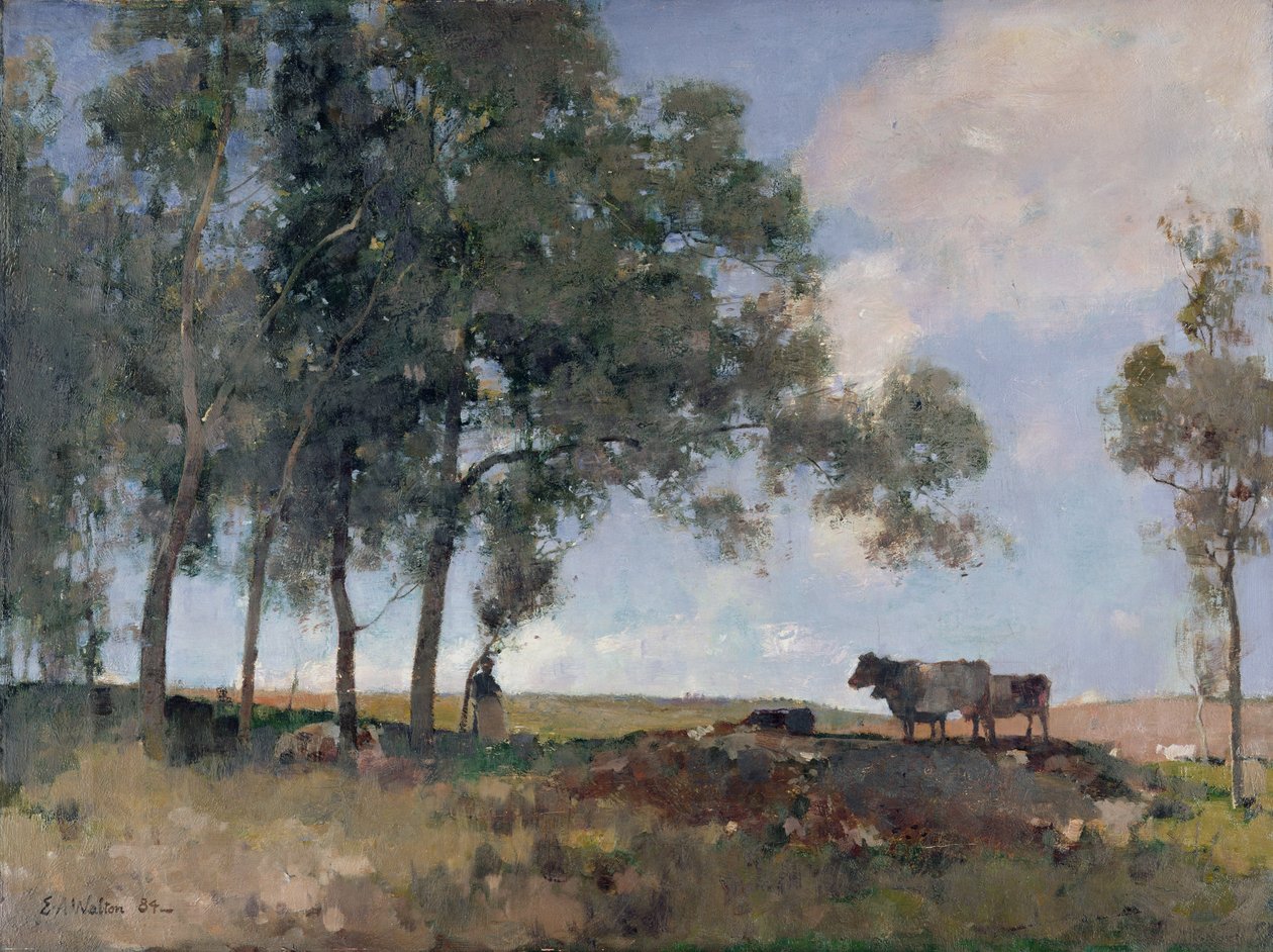 Sonbahar Güneşi, 1884 by Edward Arthur Walton