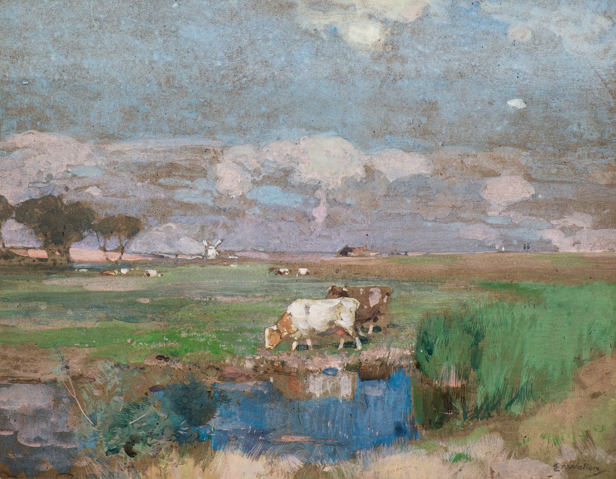 Suffolk Meraları by Edward Arthur Walton