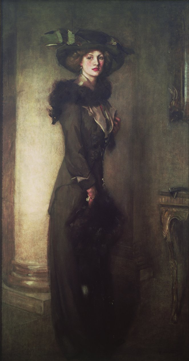 Kunduz Şapkası, c.1912 by Edward Arthur Walton