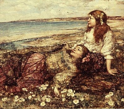Brighouse Körfezi, Kirkcudbright Yakınında by Edward Atkinson Hornel
