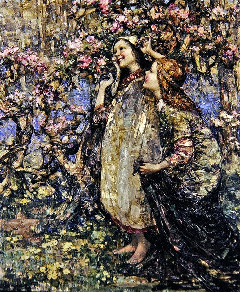 Bahar Zamanı by Edward Atkinson Hornel
