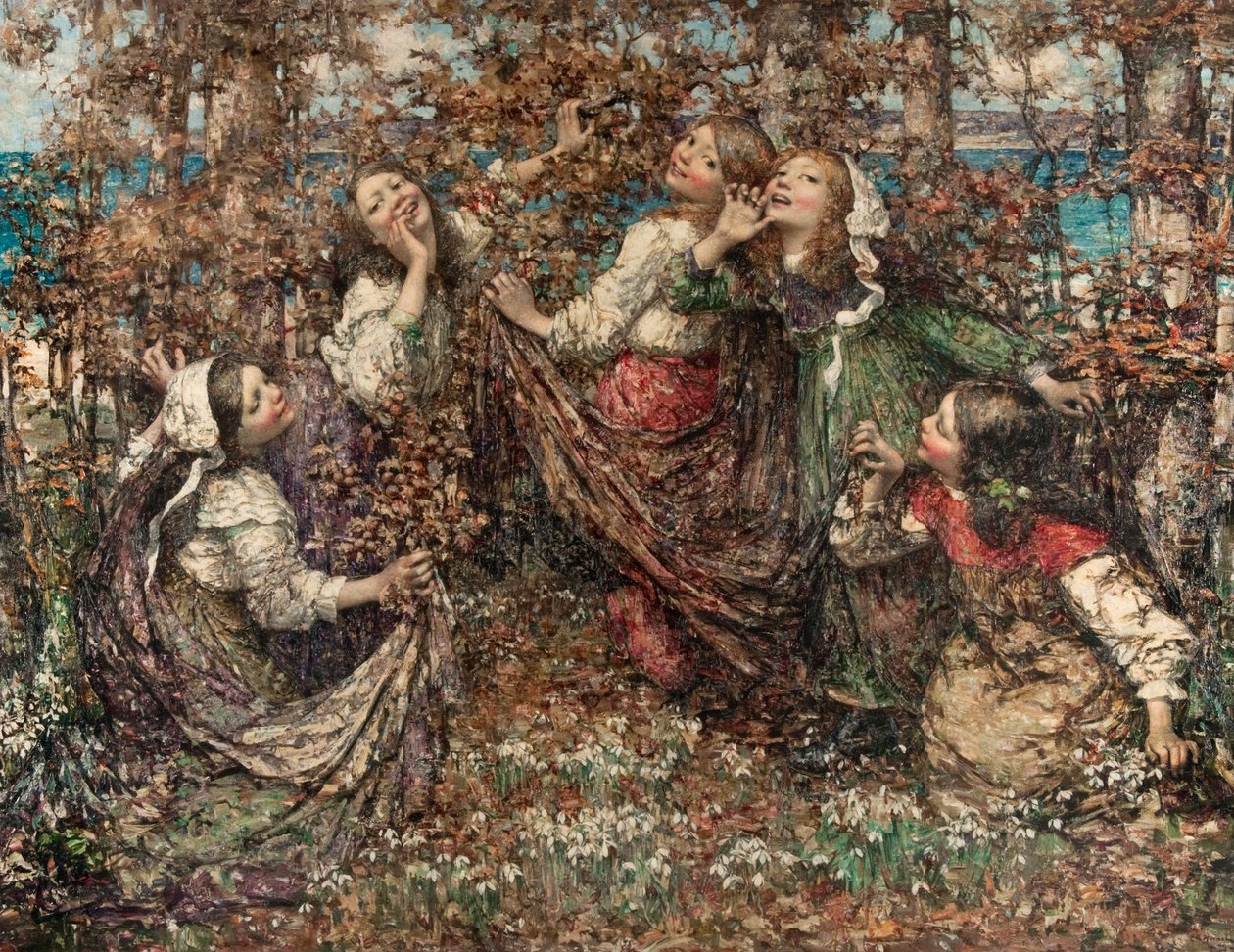 Dünyanın Uyanışı by Edward Atkinson Hornel