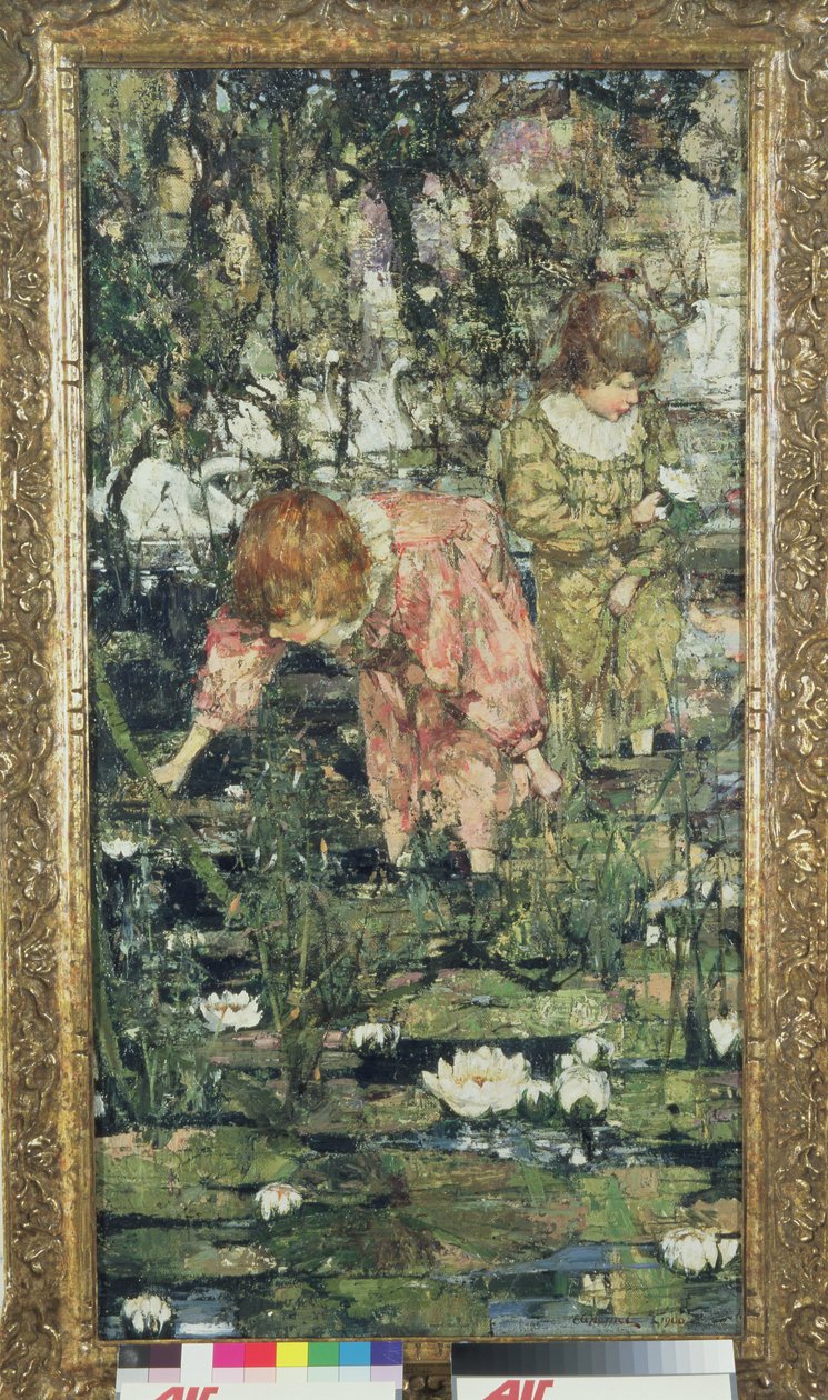 Zambak Göleti by Edward Atkinson Hornel