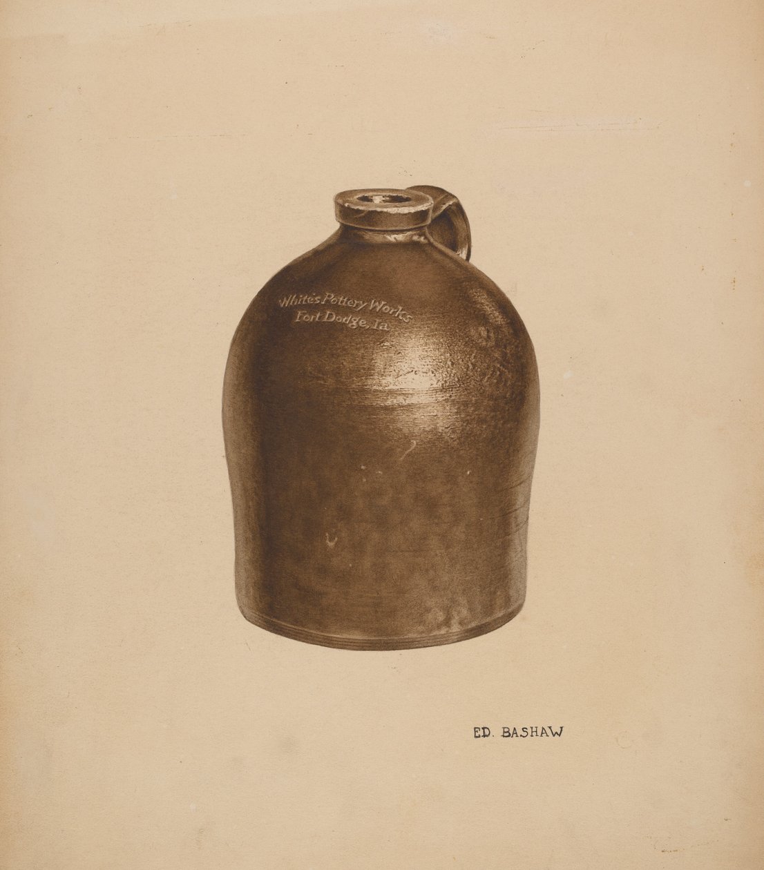 Çömlek Sütü Sürahisi by Edward Bashaw