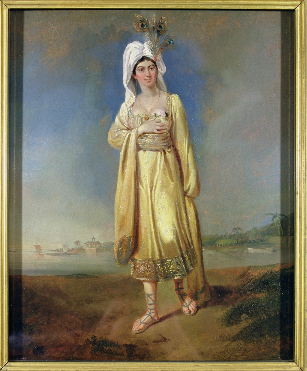 Javasu Prensesi Caraboo (Mary Baker) by Edward Bird
