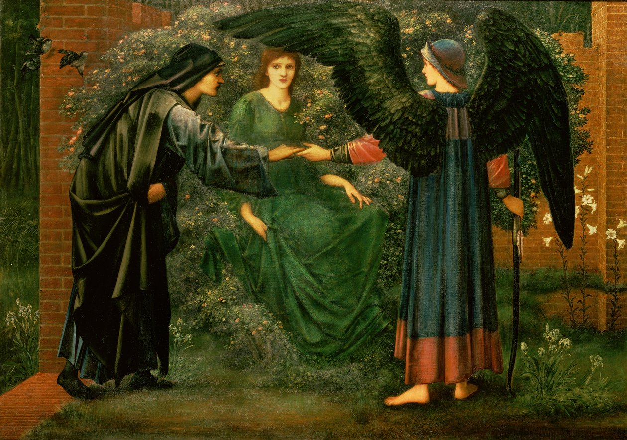Gülün Kalbi by Edward Burne Jones