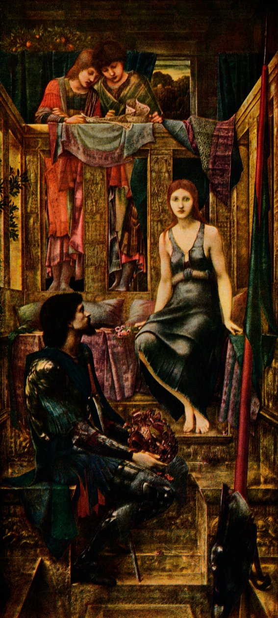 Kral Cophetua ve Dilenci Hizmetçi, 1884, 1911 by Edward Burne Jones