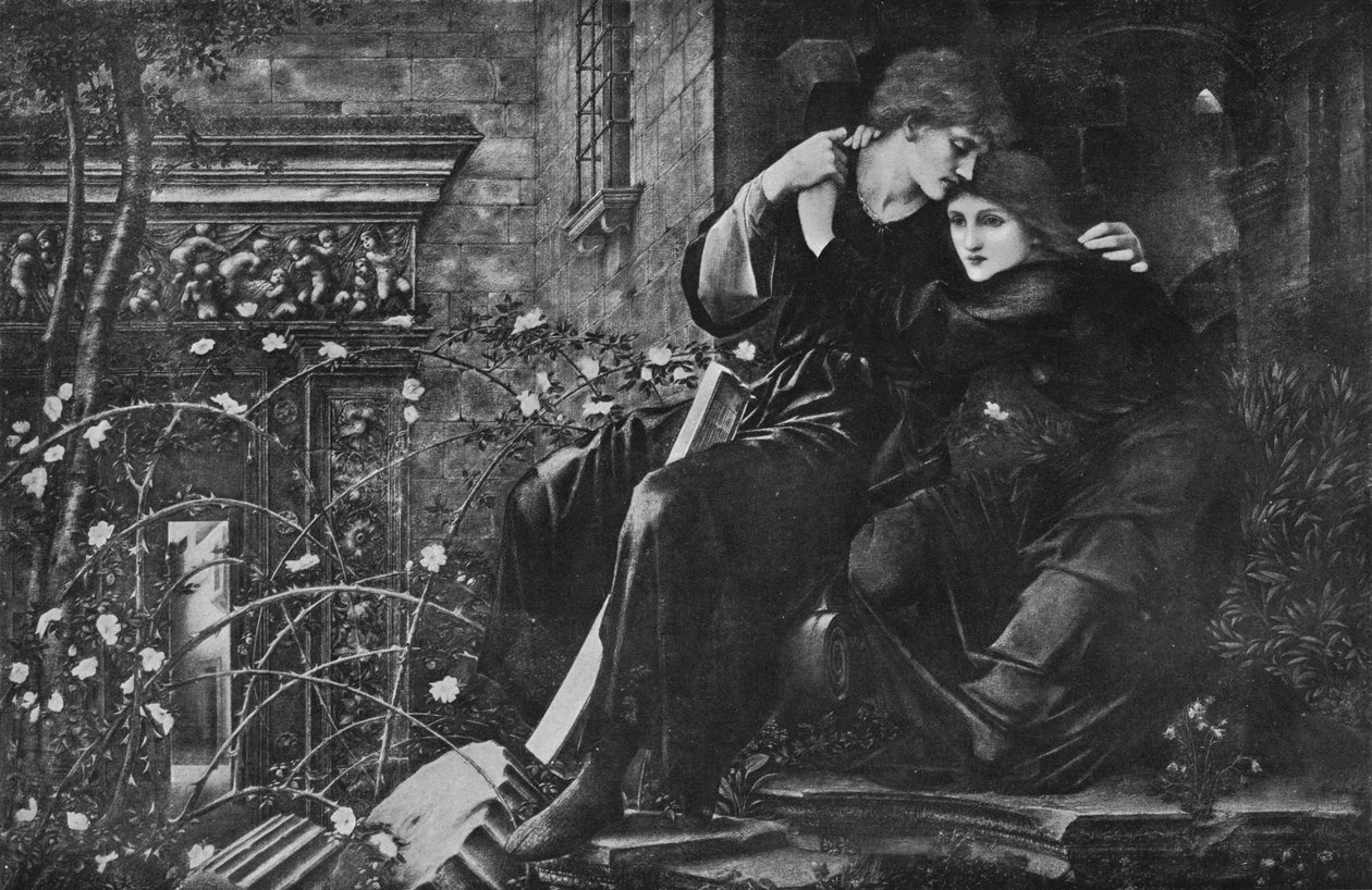 Harabeler Arasında Aşk, 1894, 1911 by Edward Burne Jones