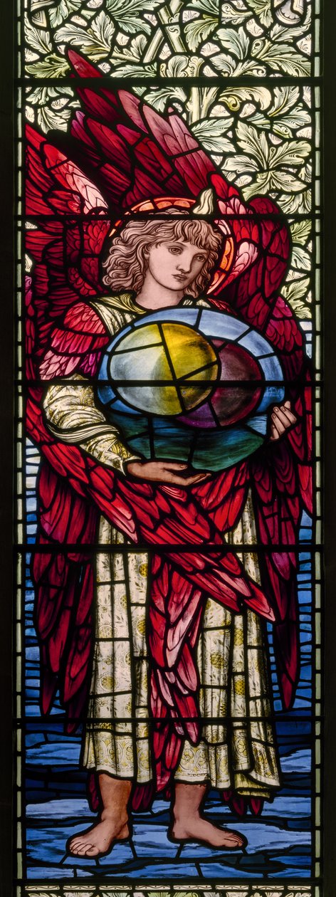Oxford Harris Manchester College, Morris & Co., Edward Burne-Jones, The Days Of Creation, 1895 by Edward Burne Jones