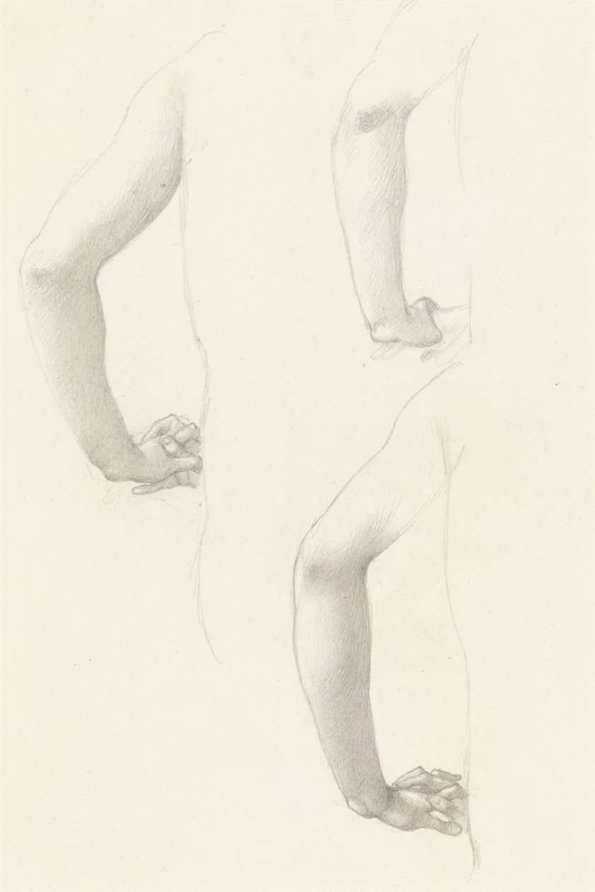 Kol ve El Çalışmaları by Edward Burne Jones