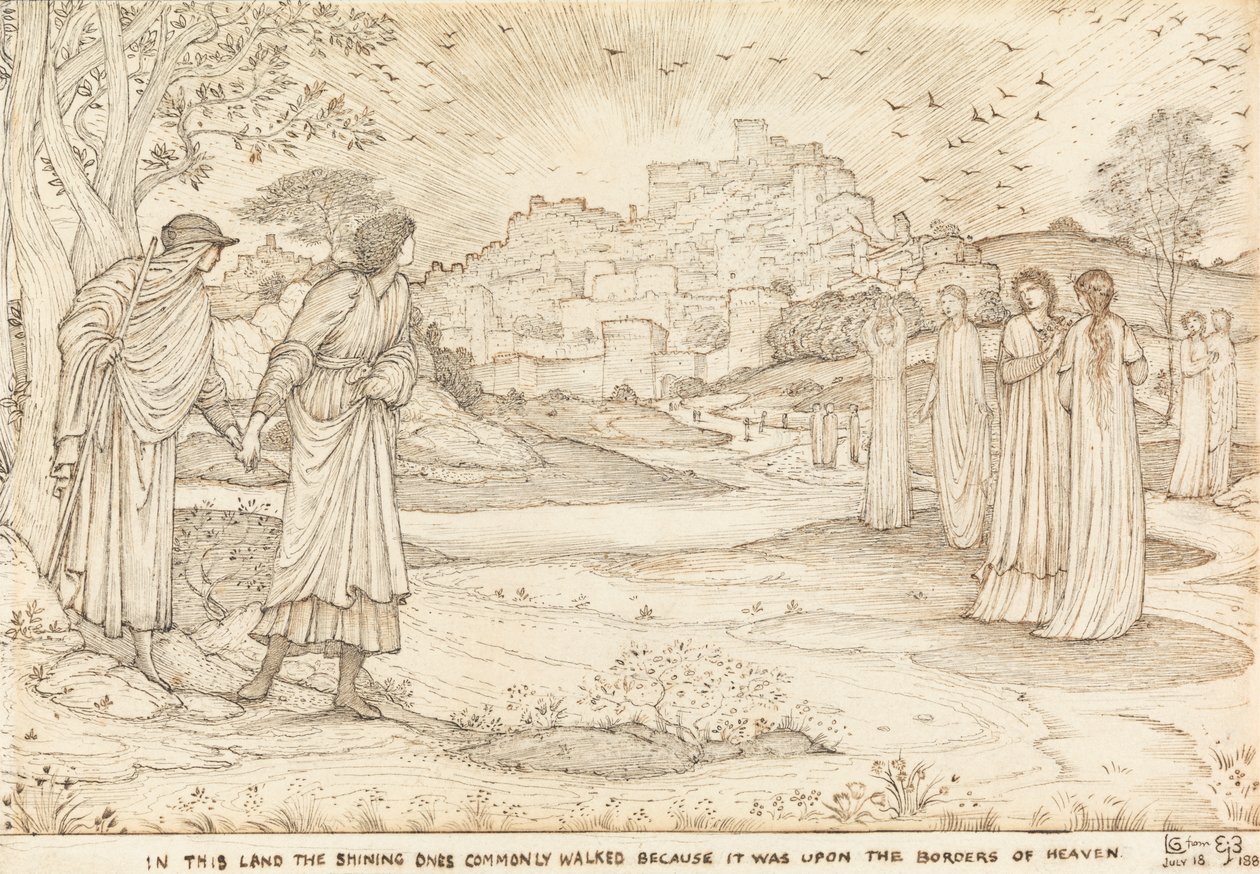Beulah Ülkesi by Edward Burne Jones
