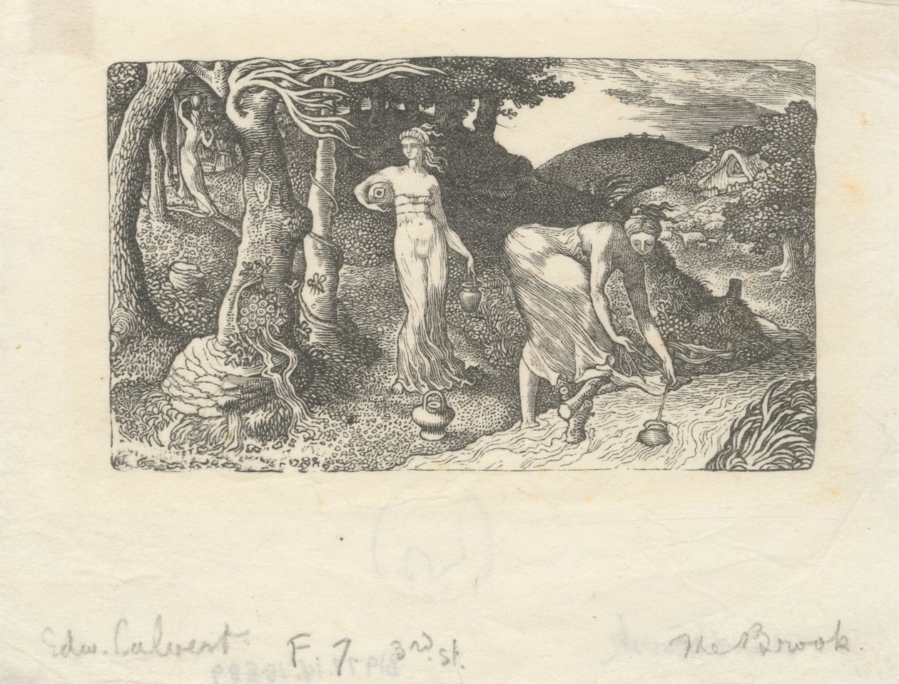 Dere by Edward Calvert