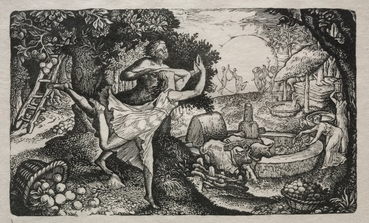 Cyder Feast: Bir Neşe ve Şükran Günü Vizyonu by Edward Calvert