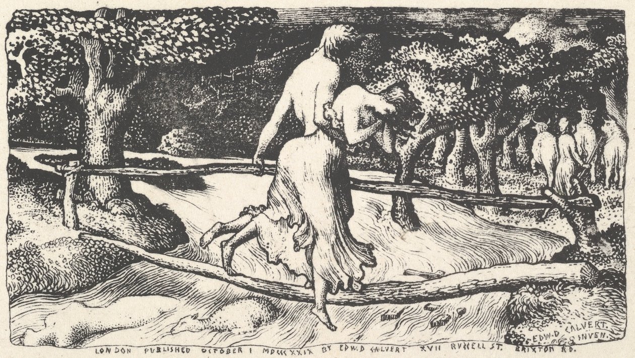 Tufan, 1829. by Edward Calvert