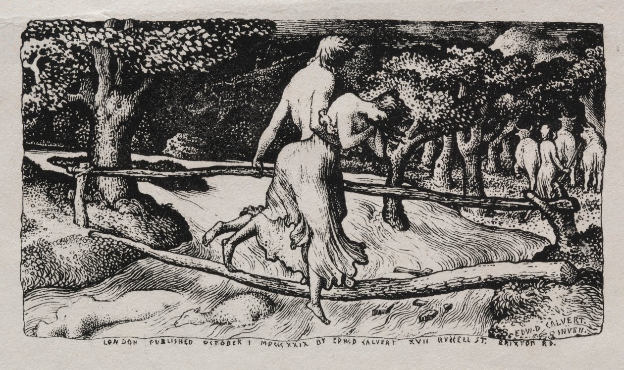 Tufan, 1829. by Edward Calvert
