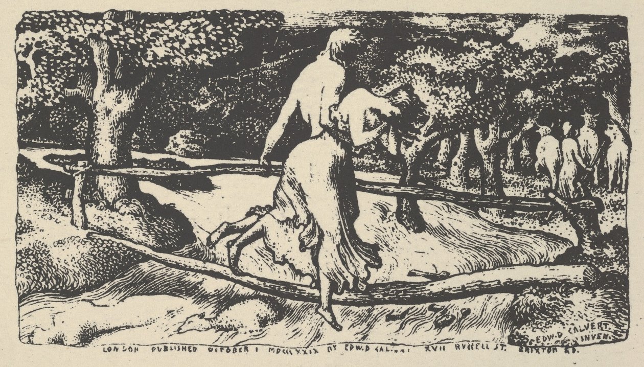 Tufan, 1904. by Edward Calvert