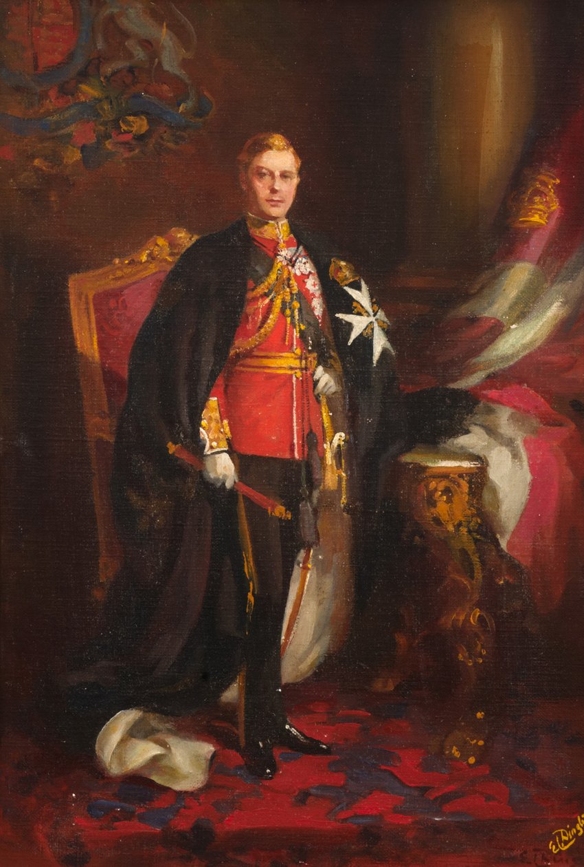 SAİK King Edward VIII, c.1936 (gemide petrol) by Edward Caruana Dingli