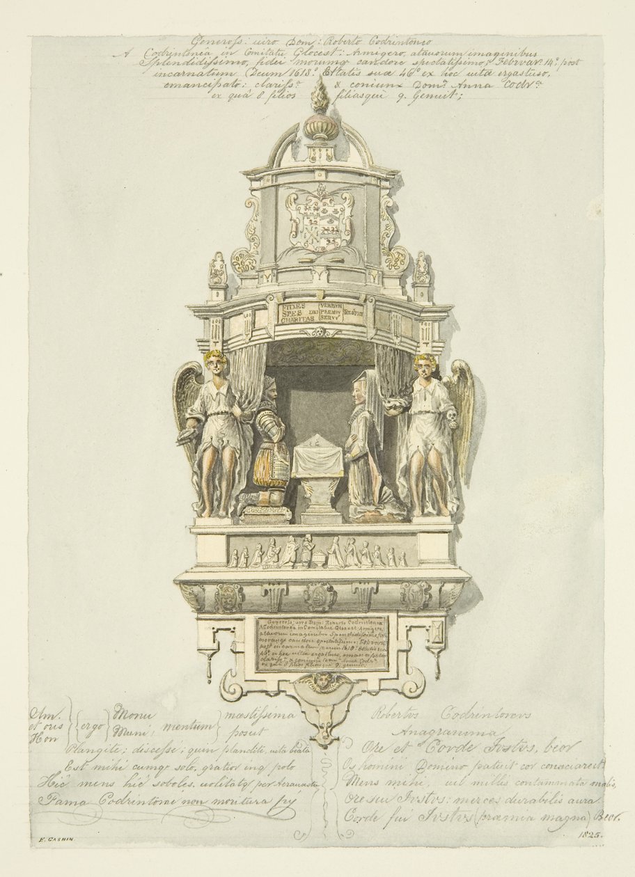 Robert Codrington Anıtı by Edward Cashin