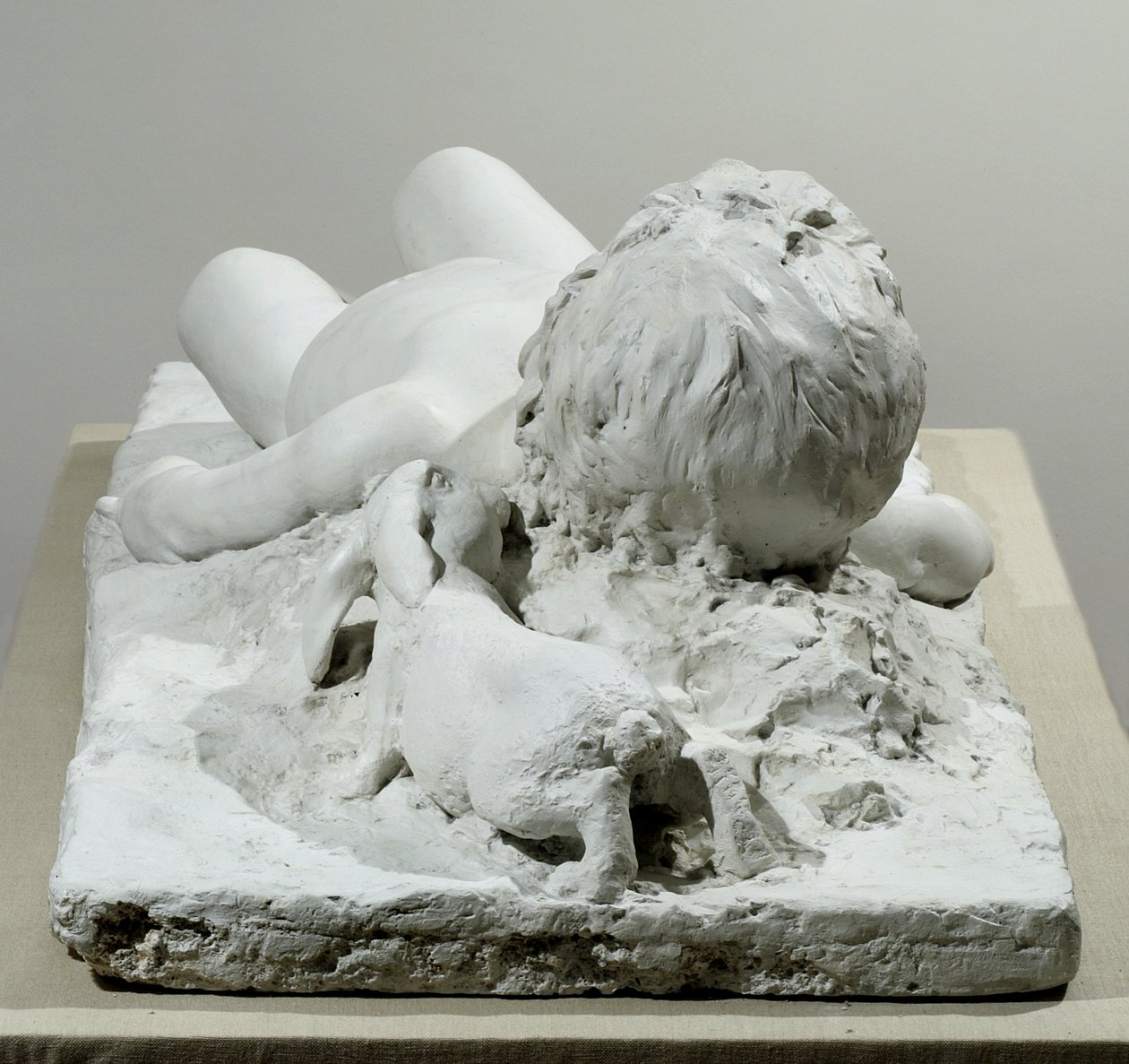Uyuyan Faun (alçı) by Edward Clark Potter