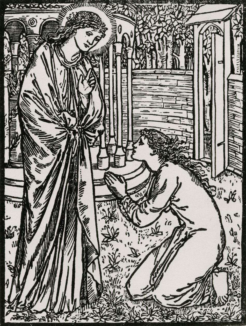 Ruh ve Juno by Edward Coley (after) Burne Jones