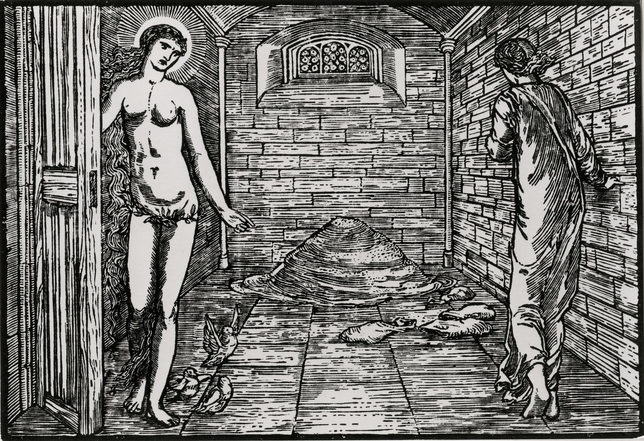 Tohumların Görevi by Edward Coley (after) Burne Jones