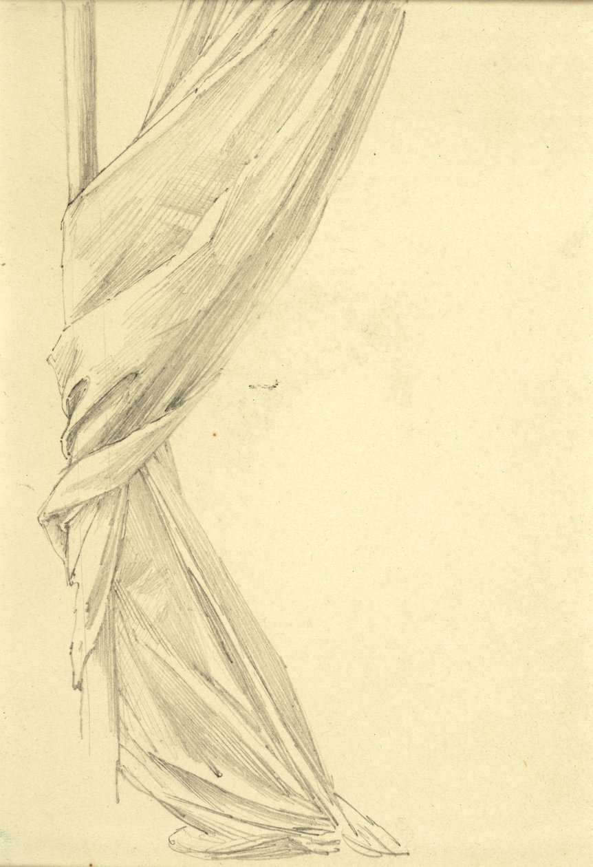 perdelik çalışma by Edward Burne Jones