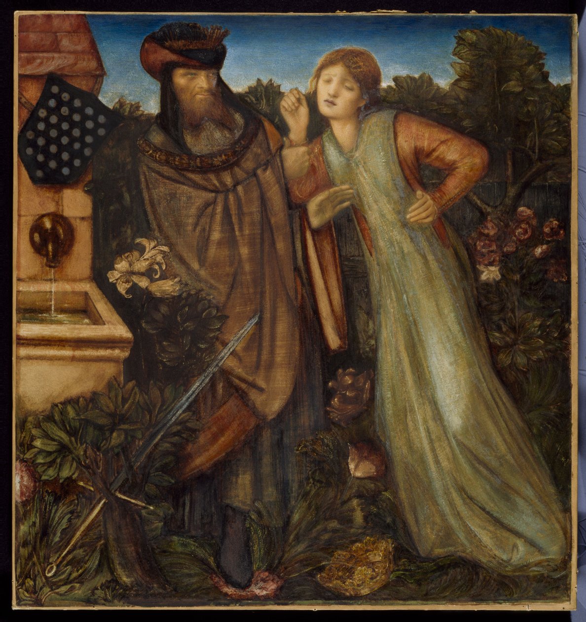 Kral Mark ve La Belle Iseult by Edward Coley Burne Jones