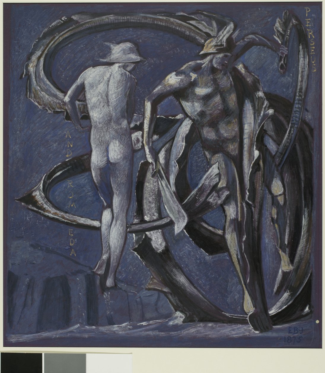 Perseus ve Andromeda, Doom Yerine Getirildi için çalışma by Edward Coley Burne Jones