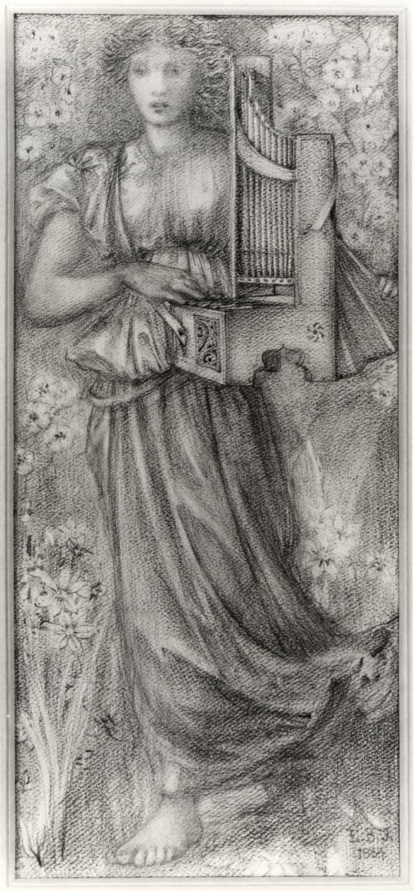 Bahar by Edward Coley Burne Jones